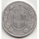 1883 Lire 2 Circolata Argento Umberto I